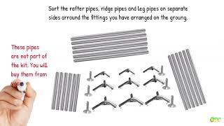 How To Setup ODC Canopy Kit Peak Roof Models [upl. by Suivatram]