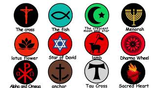 Every HIDDEN MEANING OF RELIGIOUS SYMBOLS Explained in 14 minutes [upl. by Bal]