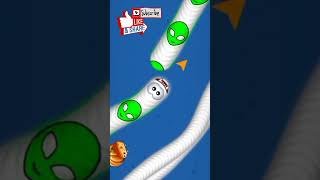 Game slither io cacing ti ti ti jagoan kill raja cacing alien shorts [upl. by Alegnaed]