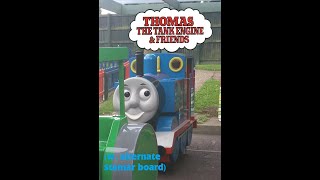 Thomas the Tank Engine Kiddie Ride w alternate Stamar board [upl. by Lirva236]