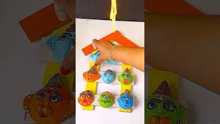 Let’s make cherial mask using old Diwali Diya mask cherial diy diya ytshorts wallhanging art [upl. by Hennessy98]