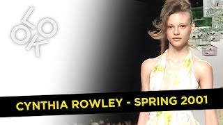 Cynthia Rowley Spring 2001 Fashion Flashback [upl. by Adahsar]