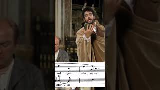 Plácido Domingo sings Recondita monia from the movie opera TOSCA in 1972 operasinger operasinger [upl. by Hammock697]