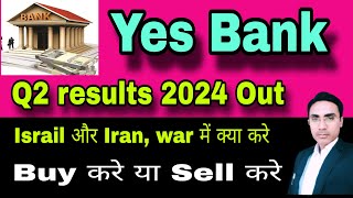 yes bank q2 results 2024 yes bank results today yes bank latest news [upl. by Antsirhc]