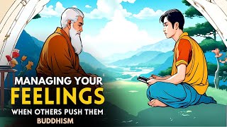 Managing Your Feelings When Others Push Them Buddha Motivational Video  Buddhism [upl. by Idnahr598]