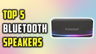 Best Bluetooth Speakers On Aliexpress  Top 5 Bluetooth Speakers Reviews [upl. by Novak852]