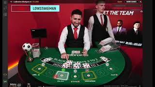 🔥Sunday Ladbrokes Blackjack Session 🔥What a Recovery💥 [upl. by Lletnuahs]