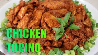 How to cook tocino recipe Manok tagalog [upl. by Fernyak]