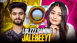 LoLzZzGaming VS jalebeeyt  2 TIMES CLASSIC FIGHT 😱  LoLzZz GAMING vs GIRL GAMER 🔥 [upl. by Hsoj654]