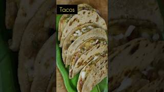 Best wheat flour snacks 😍 tacos recipe  Mexican Taco 🌮 viralrecipe tacorecipe mexicantacos [upl. by Yann]