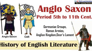 Anglo Saxons Literature [upl. by Silloh]