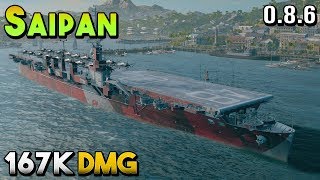 Saipan Little Monster  World of Warships [upl. by Lehcyar639]