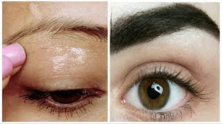 जिंदगी में 1 बार लगाया Eyebrows इतनी काली लम्बी घनी हो जाएगी Grow Thick Eyebrows Fast Naturally [upl. by Chemar252]