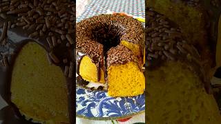 BOLO DE CENOURA NA AIR FRYER shortsyoutube receitas [upl. by Ahsytal]