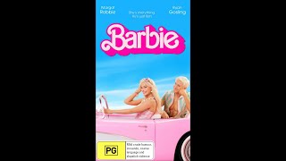 Opening To Barbie 2023 VHS Australia [upl. by Naihs226]