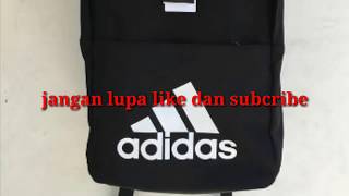 Unboxing tas adidas classic trefoil black bag [upl. by Mandie]