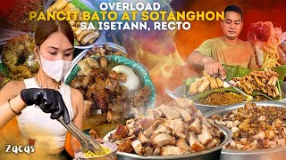 OVERLOAD Sotanghon at pancit BATO na pinipilahan sa Recto Ang daming pwedeng pagpilian na TOPPINGS [upl. by Napra]