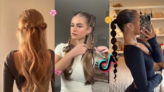 Easy and cute hairstyles for straight hair🎀🌞 [upl. by Ettener]