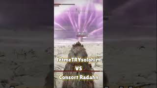 When you summoned letmeTRYsolohim vs Consort Radahn in Elden Ring DLC Shadow of the Erdtree [upl. by Feodor]