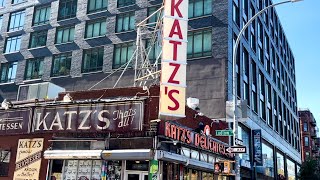 KATZ’S DELICATESSEN  Lower East Side Manhattan NYC  Restaurant Review [upl. by Casaleggio]