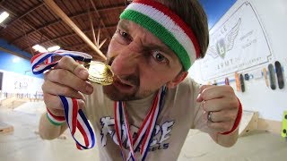 SKATEBOARDING OLYMPICS  AARON KYRO VS THE WORLD [upl. by Nosmoht]