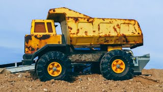 Restoring Old amp Rusty Tonka Truck Vehicle  Restoration Project [upl. by Gievlos107]