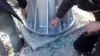 how to install 3000 watt wind turbine [upl. by Ardnuasac]