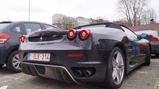 Ferrari F430 Spider w Hamann exhaust  LOUD sounds [upl. by Luhar639]