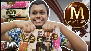 Tried All The Magnum Ice Creams  5 Diffrent Flavours [upl. by Three92]