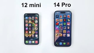 iPhone 14 Pro vs iPhone 12 mini  SPEED TEST [upl. by Weldon503]