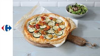 Plaattaart met courgette tomaten en ricotta [upl. by Naelopan]