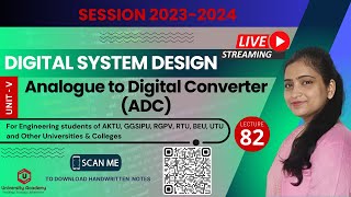 DSD82 Analogue to Digital Converter ADC Basics  Analog to Digital Converter amp Its Working [upl. by Assirk804]