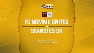 FC NÕMME UNITED  SKANSTES SK LIIVIMAA TALILIIGA  CTASAND 1 voor [upl. by Newkirk]