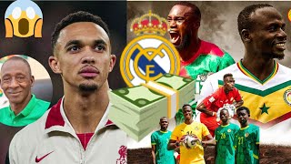 Alexander Arnold et Alfonso Devis au Real Madrid Sénégal au Burkina Faso Taraore [upl. by Eleahcim]