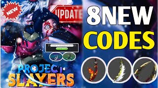 ⚠️November⚠️ ALL New Working Project Slayers Codes 2024 Project Slayers Roblox New Codes 2024 [upl. by Babette]