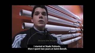 Antoine Brizards first interview at Stade Poitevin 2009English subs [upl. by Annahaj]