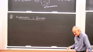 Lecture 10  Automorphic Forms and Representation Theory an introduction to the Langlands Program [upl. by Enyahc]