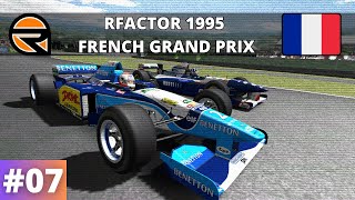 rFactor F1 1995  Round 7  French GP [upl. by Rigby]