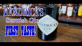 Hendricks Gin FIRST TASTE Review [upl. by Adena]