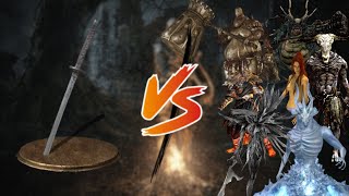 DARK SOULS REMASTERED  Uchigatana vs All Bosses [upl. by Nna]