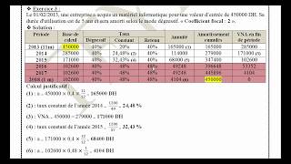 Compta  Chap 2  Les Amortisements  Partie 35 quotAmortissement dégressif [upl. by Suelo822]