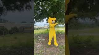 Ellamma Steps Teddy viralvideo trending shorts trendingshorts teddybear comedy folk song [upl. by Kendre874]