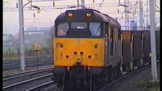 Railways  British Railways Bescot Yard No2 October 1993 [upl. by Kramal152]