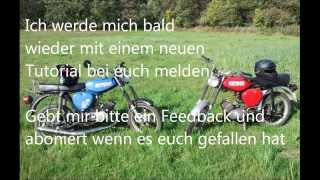 Simson Tellerfeder wechseln S51 Sr50 Kr512 Tutorial mit Kupplungspaket zerlegen [upl. by Atikram]