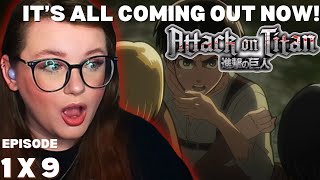 THE TRUTH ALL OUT  Dr of Literature FIRST React to Attack On Titan 1x9 [upl. by Arytahs484]