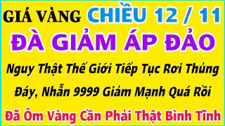 Giá vàng hôm nay 9999 ngày 12112024  GIÁ VÀNG MỚI NHẤT  Xem bảng giá vàng SJC 9999 24K 18K 10K [upl. by Griffy]