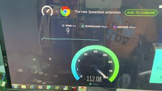 TIC FIBER 100 mbps connection speed test report in tamilnadu Ookla test [upl. by Fleck438]