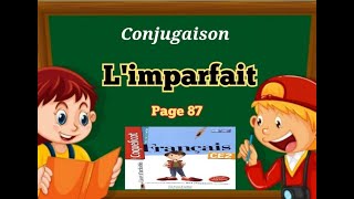 Exercices de conjugaison limparfait Page 87 du livret dactivités coquelicot CE2 [upl. by Amliv]