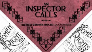 An Inspector Calls Themes Gender Roles Quotations  Beyond [upl. by Arymat]