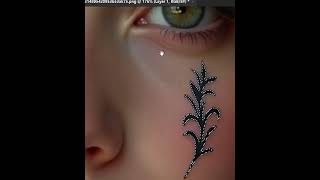 Photoshop Tips 2025  how to remove tattoo from skin easily using Photoshop gfxom [upl. by Zebada]